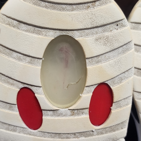 Nike Air Max Uptempo 95 Mens  Sz 10 White Black Red Athletic Sneakers CK0892-101 - Picture 9 of 12